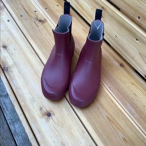 Rubber boots